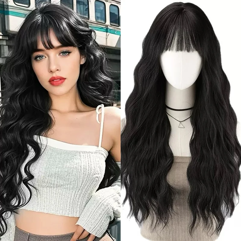 Women'S Accessories Clothing - غطاء شعر مستعار مموج للحفلات، غطاء