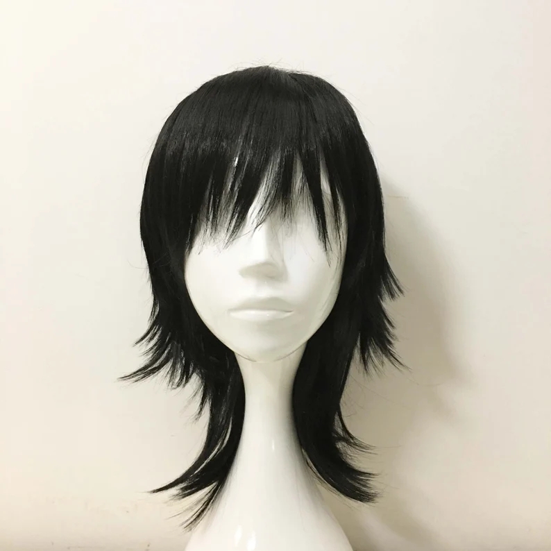 باروكة شعر مستقيمة متوسطة الطو - مراجعة Women'S Emo Accessories وسعره