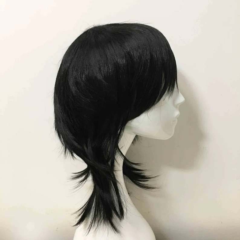 باروكة شعر مستقيمة متوسطة الطو - مراجعة Women'S Emo Accessories وسعره