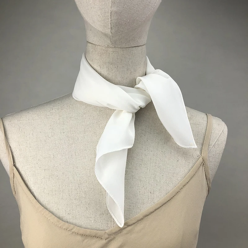 جديد إمرأة وشاح حريري ساحة الر - مراجعة Silk Scarf Square وسعره