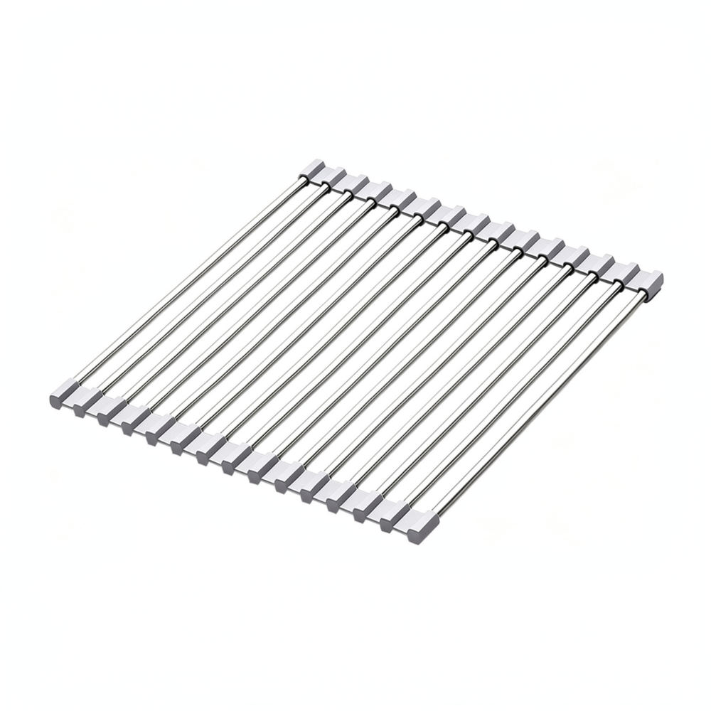 رف تجفيف أطباق من الفولاذ المق - مراجعة Women Kitchen Accessories وسعره